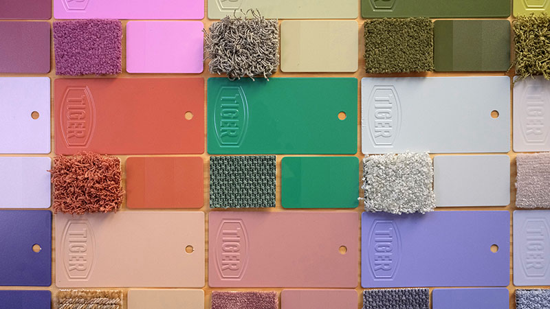 RAL色卡塑料色樣